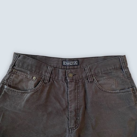 Dakota Brown Jeans 34 x 30 - Picture 2 of 9